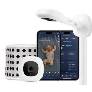 NEW! Nanit Pro Smart Baby Monitor & Wall Mount N311NW
